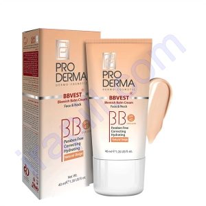 بی بی کرم SPF40 پرودرما مناسب پوست های چرب و جوشدار 40 میلی لیتر