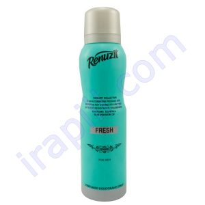 اسپری خوشبو کننده بدن مردانه رینو زیت مدل Fresh حجم 150 میلی لیتر