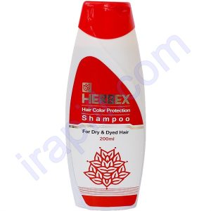 شامپو موهای رنگ شده هربکس مدل Pomegranate حجم 200 میلی لیتر