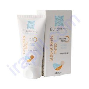 ضد آفتاب بی رنگ فاقد چربی بیوتی درما SPF50 حجم 40 میلی لیتر