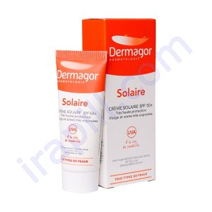ضد آفتاب فاقد چربی 3 در 1 درماگور SPF50 حجم 40 میلی لیتر