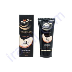 ضد آفتاب کرم پودری مناسب انواع پوست بژ روشن SPF40 فیتووان 30 میلی لیتر