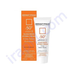 ضد آفتاب رنگی رز بژ پوست خشک SPF50 درماتیپیک 50 میلی لیتر