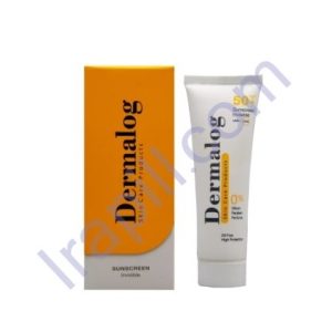 کرم ضد آفتاب فاقد چرب درمالوگ SPF50 رنگی ۵۰ میلی لیتر
