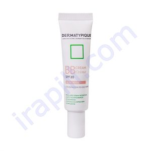 بی بی کرم مناسب پوست چرب و مختلط  رزبژ  SPF20 درماتیپیک 30 میلی لیتر