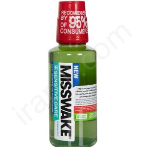 دهان شویه میسویک مدل Sensitive Care حجم 400 میلی لیتر
