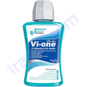 دهانشویه وی وان مدل General Cool Mint حجم 330 میلی لیتر