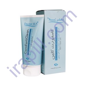 کرم فوم پاک کننده کامفورت کلین دکتر ژیلا 130 میلی لیتر