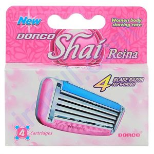 تیغ یدک 3+3 لبه مدل Shai 4 دورکو بسته 4 عددی