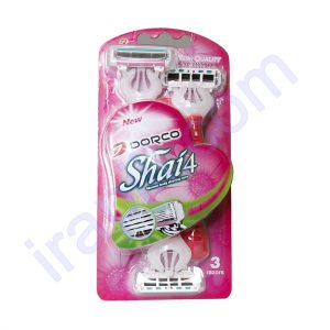 خودتراش زنانه دورکو مدل Shai 4 بسته 3 عددی