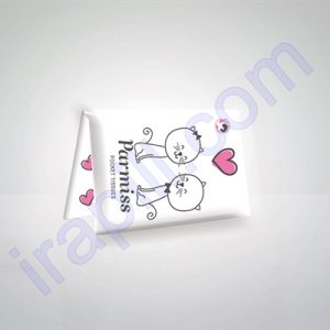 دستمال جیبی پرمیس 10 عدد