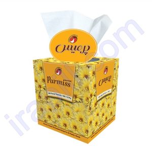 دستمال کاغذی مکعبی پرمیس 200 برگ