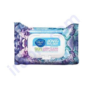 دستمال مرطوب پاک کننده آرایش دافی مدل Q10 Stop Acne بسته 27 عددی