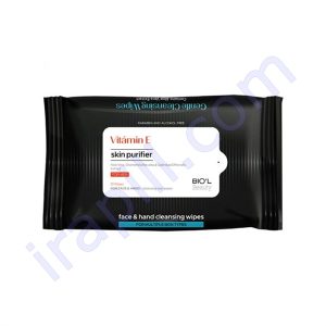 دستمال مرطوب ضد باکتری دست و صورت آقایان بیول 10 عددی