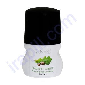 دئودرانت مردانه با رایحه خنک سینره مدل Savage Forest حجم 50 میلی لیتر