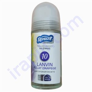 رول ضد تعریق زنانه رینوزیت شماره 10 مدل Lanvin Eclat حجم 50 میلی لیتر