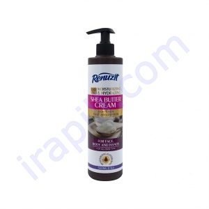 کرم مرطوب کننده و آبرسان رینوزیت مدل شی باتر حجم 500 میلی لیتر