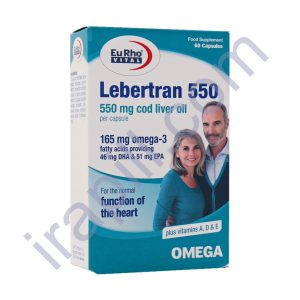 کپسول لبرترن 550 یوروویتال 60 عدد