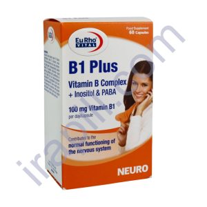 کپسول ویتامین B1 پلاس یوروویتال 60 عدد