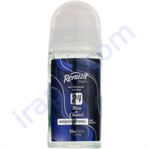 رول ضد تعریق مردانه رینوزیت شماره 24 مدل Bleu de Chanel حجم 50 میلی لیتر