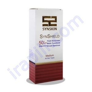فلوئید ضدآفتاب ساین شیلد رنگی متوسط SPF50 ساین اسکین 50 گرم