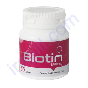 قرص بیوتین 1000 میکروگرم پاد جندی شاپور 60 عدد