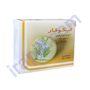 قرص مکیدنی لیکوفار گل دارو ۳۰ عددی