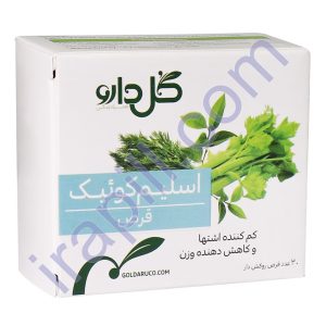 قرص اسلیم کوئیک گل دارو 30 عدد