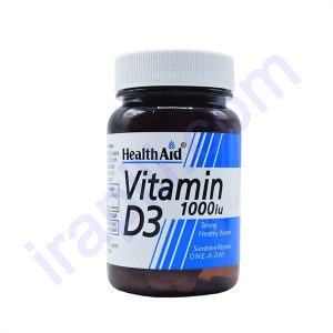 قرص ویتامین D3 1000 هلث اید 30 عدد
