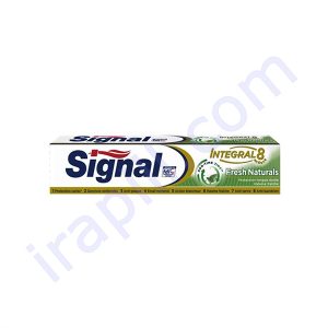 خمیر دندان سیگنال سری Integral 8 مدل Fresh Naturals حجم 75 میلی لیتر