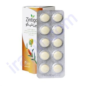 کپسول زین تیگو (Zin Tigo ) ایران داروک 30 عدد