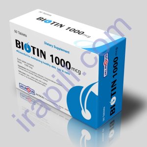 قرص بیوتین 1000 میکروگرم جالینوس 50 عدد