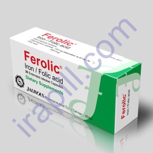 کپسول فرولیک (آهن/فولیک اسید) جالینوس 30 عدد