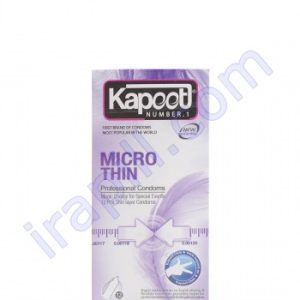 کاندوم بسیار نازک کاپوت مدل Micro Thin بسته 12 عددی