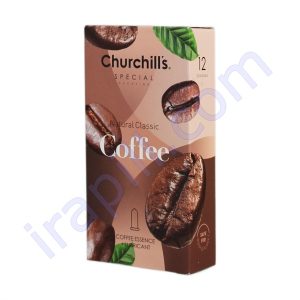 کاندوم چرچیلز مدل Coffee بسته 12 عددی
