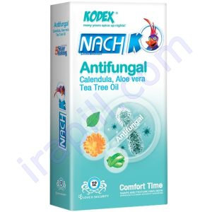 کاندوم ناچ کدکس مدل Antifungal بسته 12 عددی