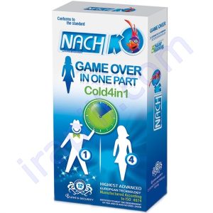 کاندوم ناچ کدکس مدل Game Over چهار در یک بسته 12 عددی