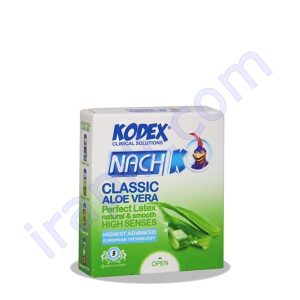 کاندوم نازک کلاسیک آلوئه ورا ناچ کدکس 3 عددی