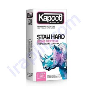 کاندوم سفت کننده کاپوت مدل Stay Hard بسته 12 عددی