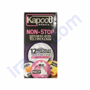 کاندوم تاخیری کاپوت مدل Non Stop بسته 10 عددی