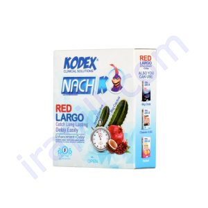 کاندوم تاخیری مدل رد لارگو Red Largo ناچ کدکس 3 عددی