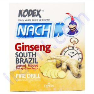 کاندوم تاخیری و خاردار مدل Ginseng ناچ کدکس 3 عددی