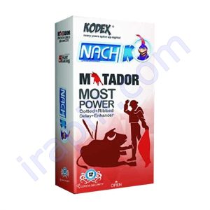 کاندوم تاخیری و خاردار مدل Matador ناچ کدکس 12 عددی