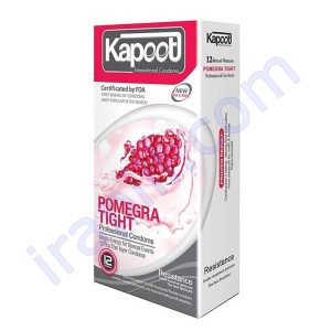 کاندوم تنگ کننده مدل Pomegra Tight کاپوت بسته 12 عددی