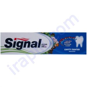 خمیر دندان سیگنال سری Cavity Fighter مدل Herbal Extract حجم 100 میلی لیتر