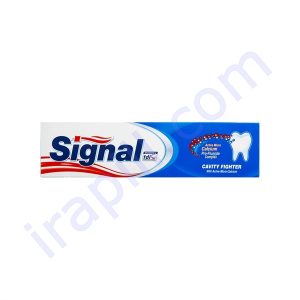 خمیر دندان ضد پوسیدگی سیگنال مدل Cavity Fighter حجم 100 میلی لیتر