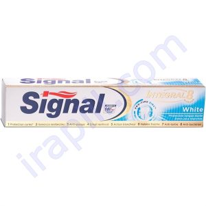 خمیر دندان سیگنال سری Integral 8 مدل White حجم 75 میلی لیتر