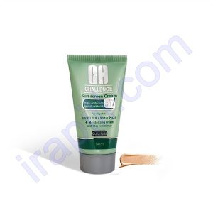 کرم ضد آفتاب مناسب پوست خشک چلنج SPF 50 ظرفیت 50 میلی لیتر