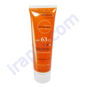 کرم ضد آفتاب  دکتر ژیلا SPF63 رنگی 50 گرم