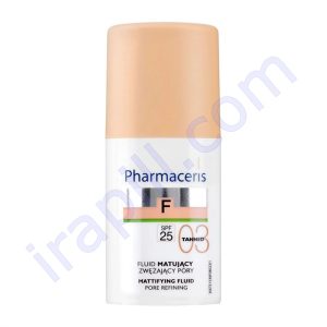 کرم پودر آبرسان آنتی اکسیدان SPF20 رنگی Tanned-03 فارماسریز 30 میلی لیتر
